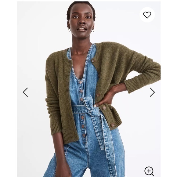 Madewell Colburnetexture yarn cardigan. MA563